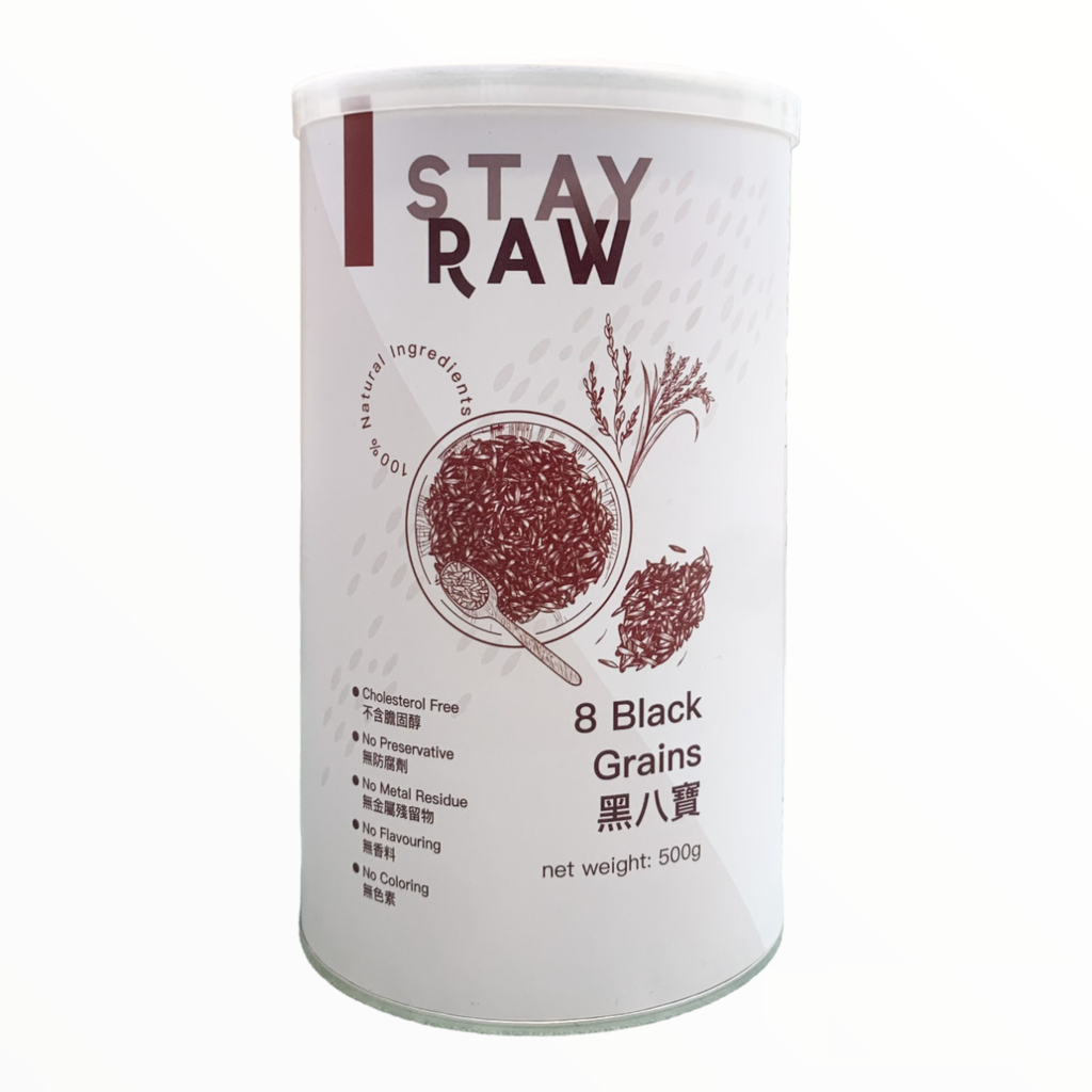 STAY RAW 黑八宝天然谷物粉  500g