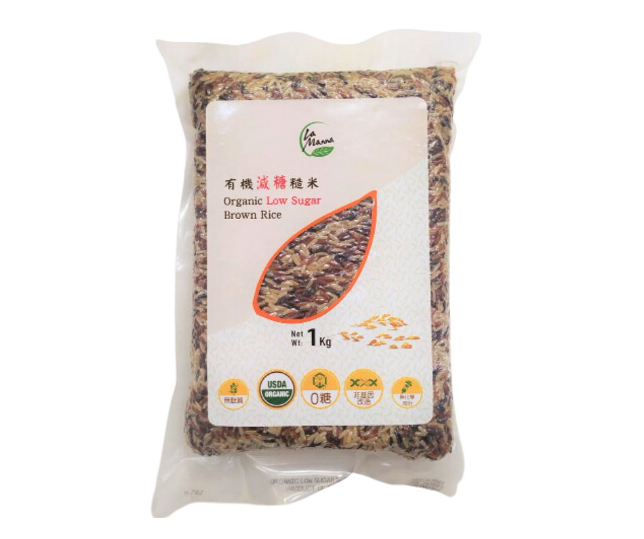 La Manna 有机减糖糙米 1kg